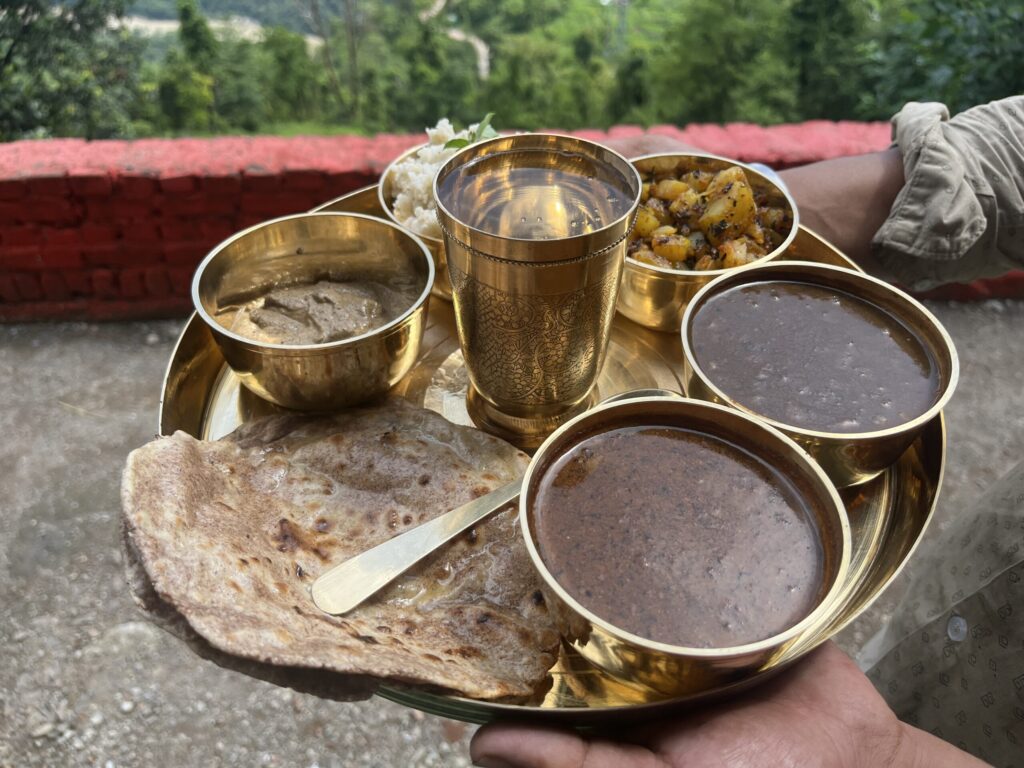 Delicious homemade meals, prepared with fresh local ingredients in Rishikesh